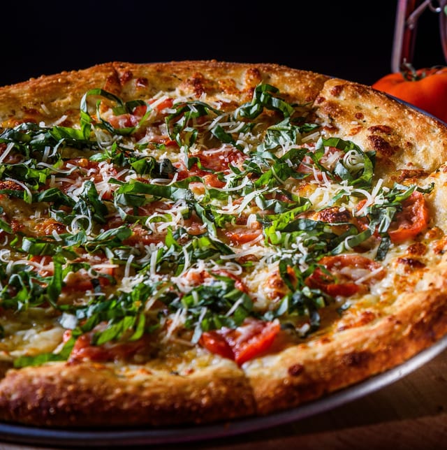 The Margherita Pizza.