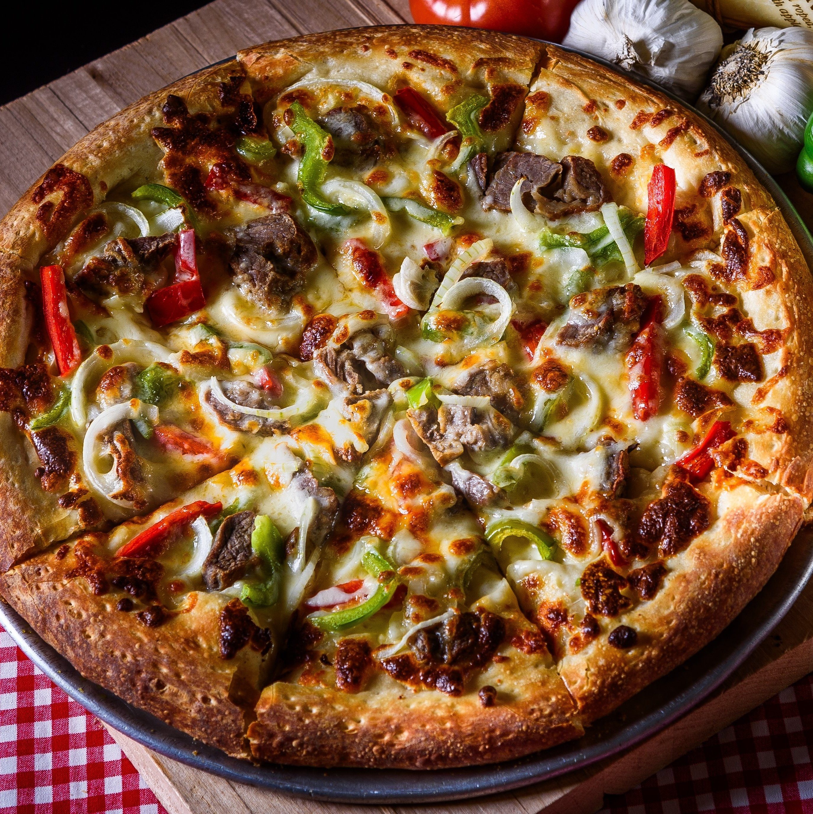 The Steak Supreme Pizza.