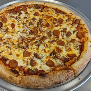 The Sausage Supreme Pizza