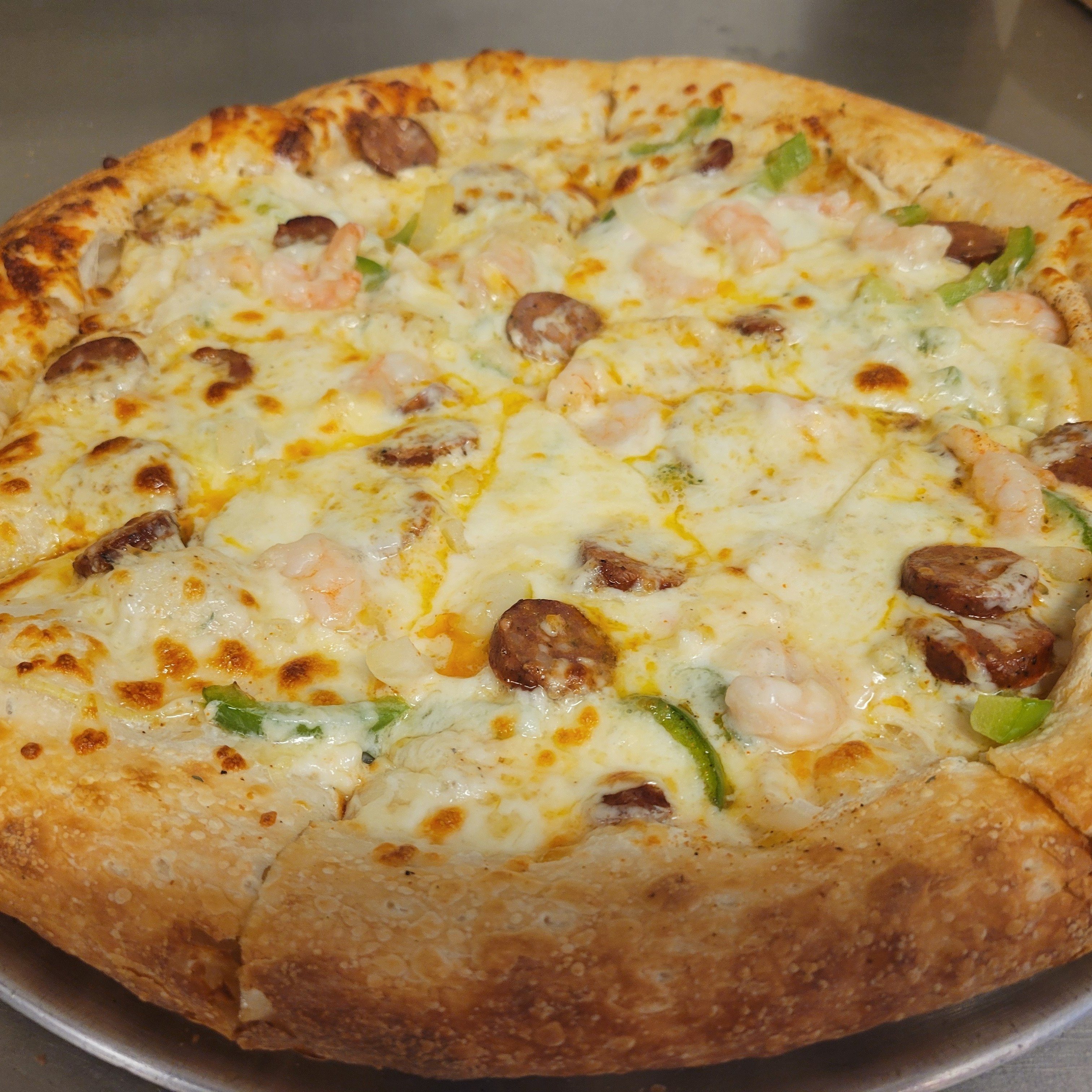 The Cajun Pizza.