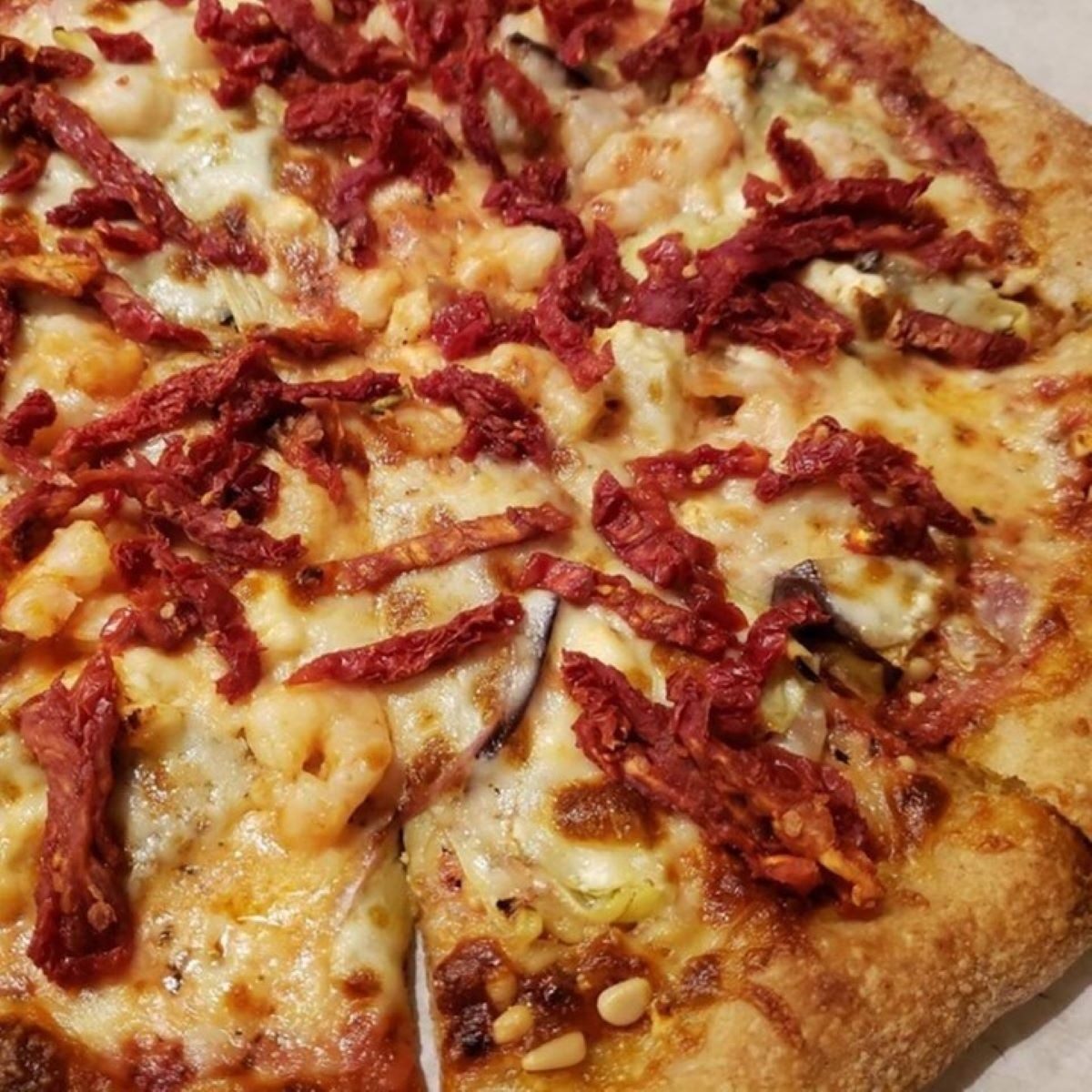 Mediterranean Pizza.